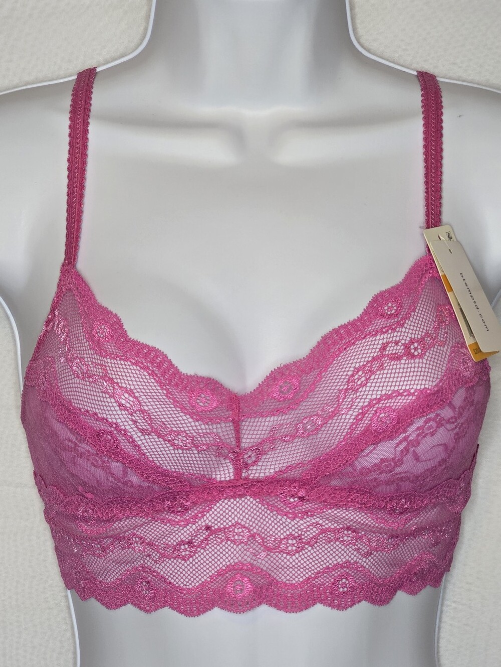 b.tempt’d by Wacoal Pink Lace Bralette – Small – NWT